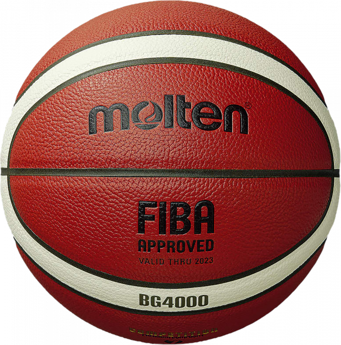 Molten - Basketball Model 4000 (Gf) Str. 6 - Orange & weiß