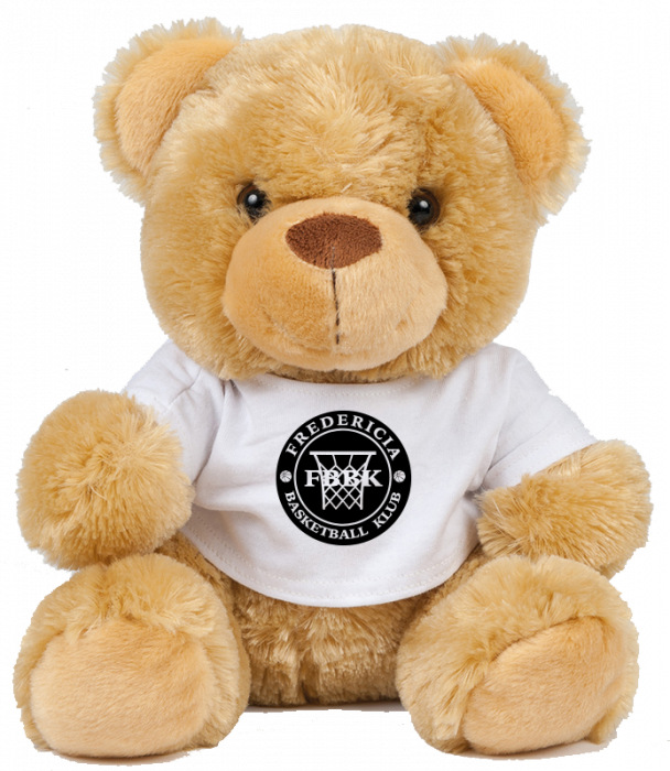 Sportyfied - Fredericia Basket Mascot Teddy In Tshirt - Lysebrun